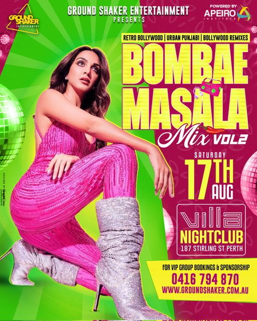 Tickets: https://www.premiertickets.co/event/bombae-masala-mix-2024/